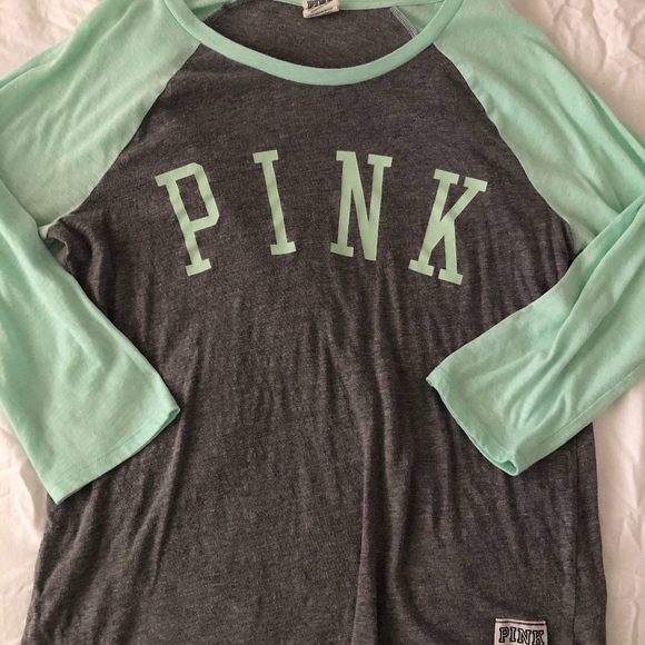 VS PINK Baseball Tee - Picture 1 of 3
